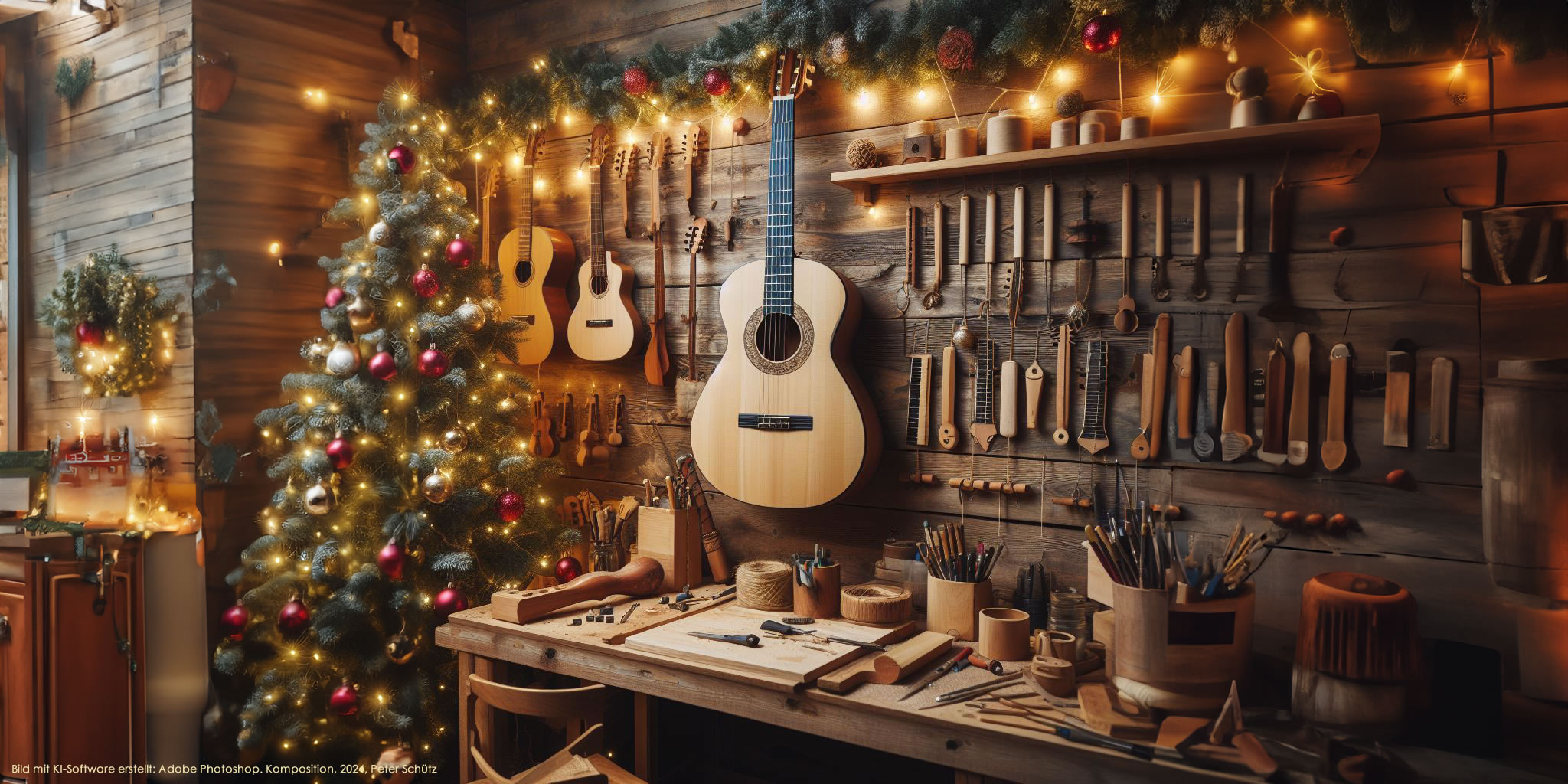 Gitarrenwerkstatt Weihnachten