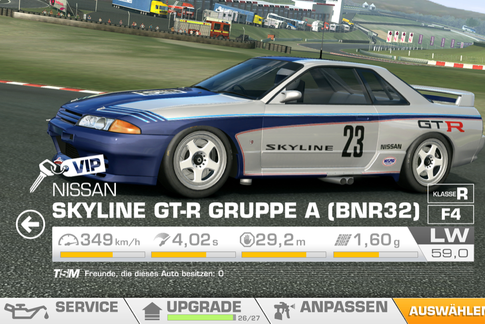 NISSAN Skyline GT-R Gruppe A (BNR32)