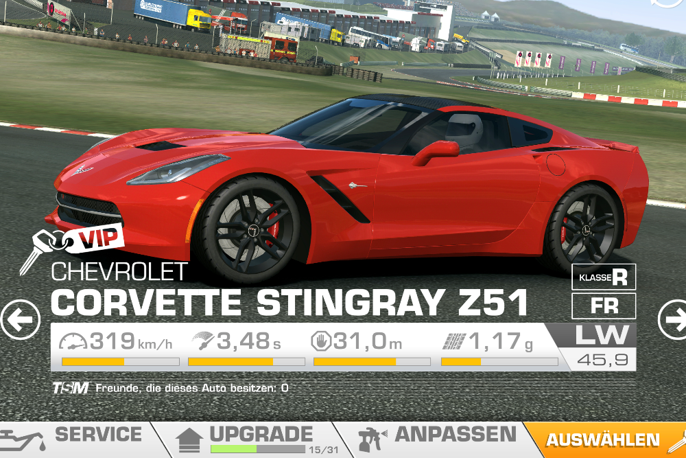 Chevrolet CORVETTE STINGRAY Z51