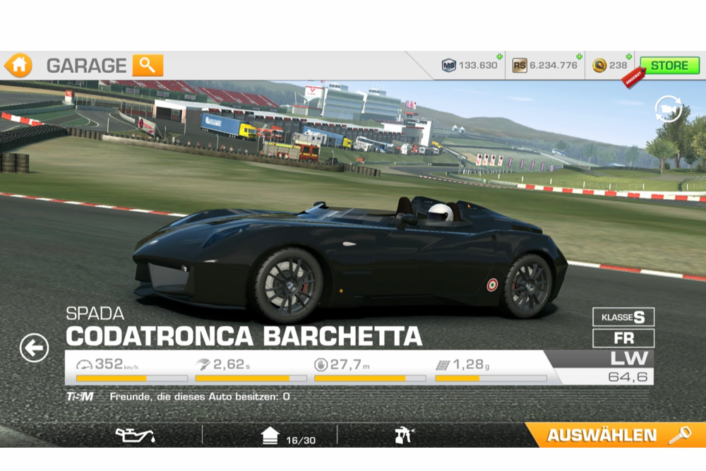 SPADA Codatronca Barchetta